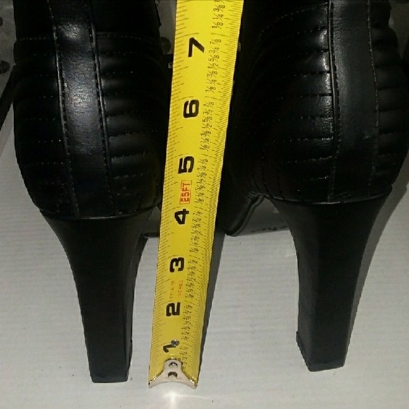 💕Machi United Combat Quilted Pointed Toe Boots - Picture 4 of 4